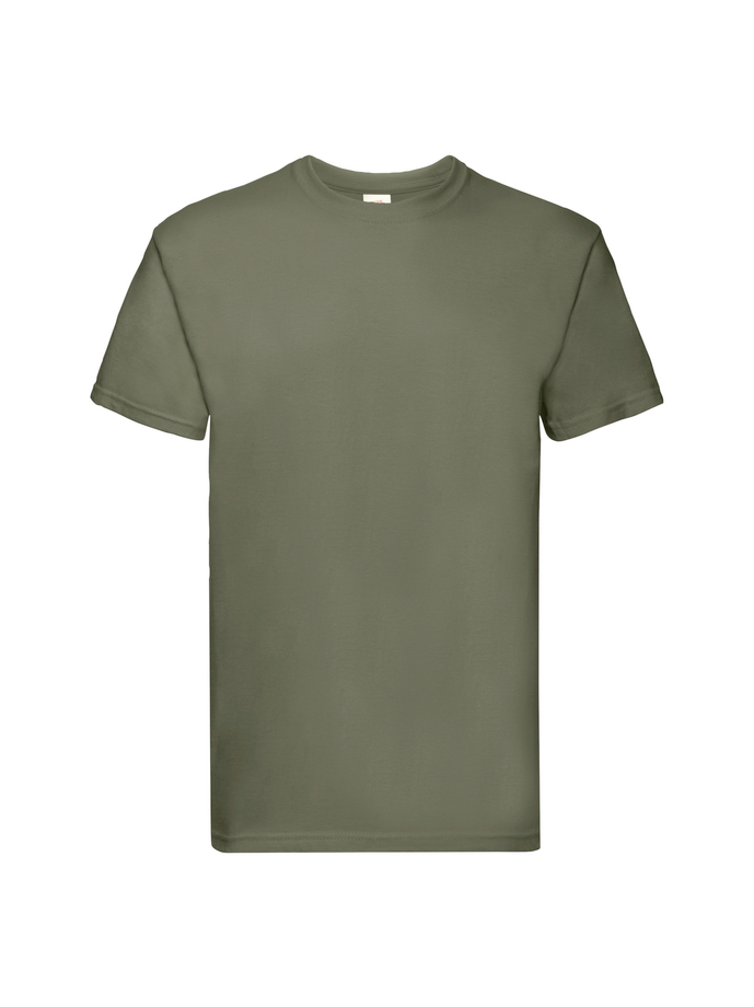 61044 - Fruit of The Loom Super premium T Weight: 205g/m² (190g/m² White) Cotton