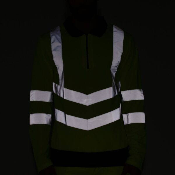 TRS192 Regatta  Pro hi-vis ls polo shirt quick-drying fabric, with great moisture-wicking performance