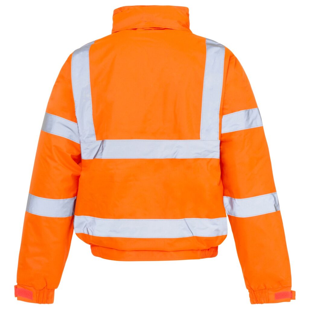 Promo Hi Vis Orange Bomber Jacket