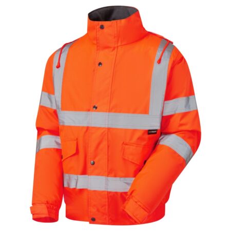 36881 - Hi Vis Orange Standard Storm Bomber Jacket