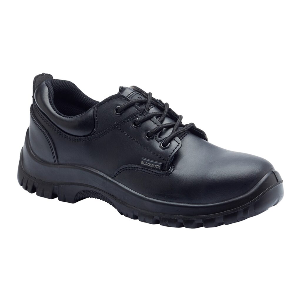 Blackrock Ultimate Safety Shoe (SF32) is a robust, water-resistant leather work shoe S3 SRC