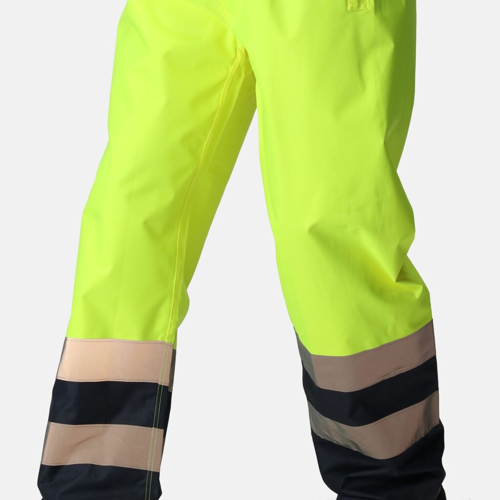 TRW505 Regatta Hi-vis pro Waterproof and breathable Isotex 10000 overtrousers