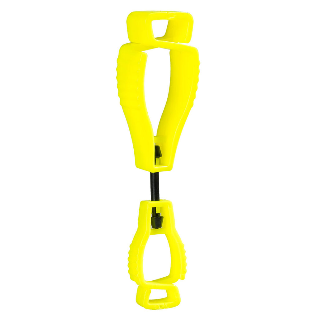 A002 - Metal Free Glove Clip Price Each, Attaches to your trouser (Pk40)