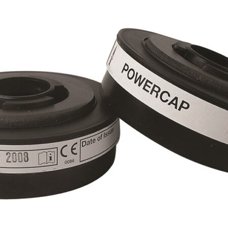 CAU601-001-100 POWERCAP FILTERS BLACK (PAIR)