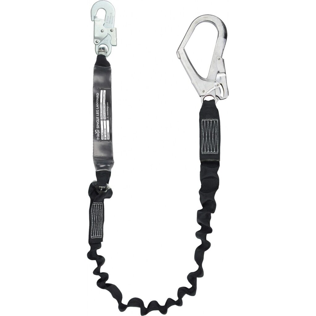EL1 - Elasticated Fall Arrest Lanyard Single Leg