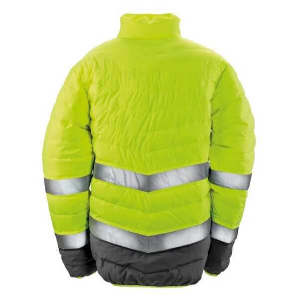 R325M Result Soft padded safety jacket, Super soft feel: lightweight and warm