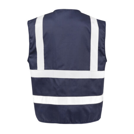 R477X Result Heavy duty polycotton security vest extra-length pocket  EN17353:2020 Type B3 - Image 2