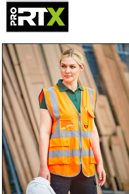 RX705 Executive waistcoat perfect for managers and supervisors