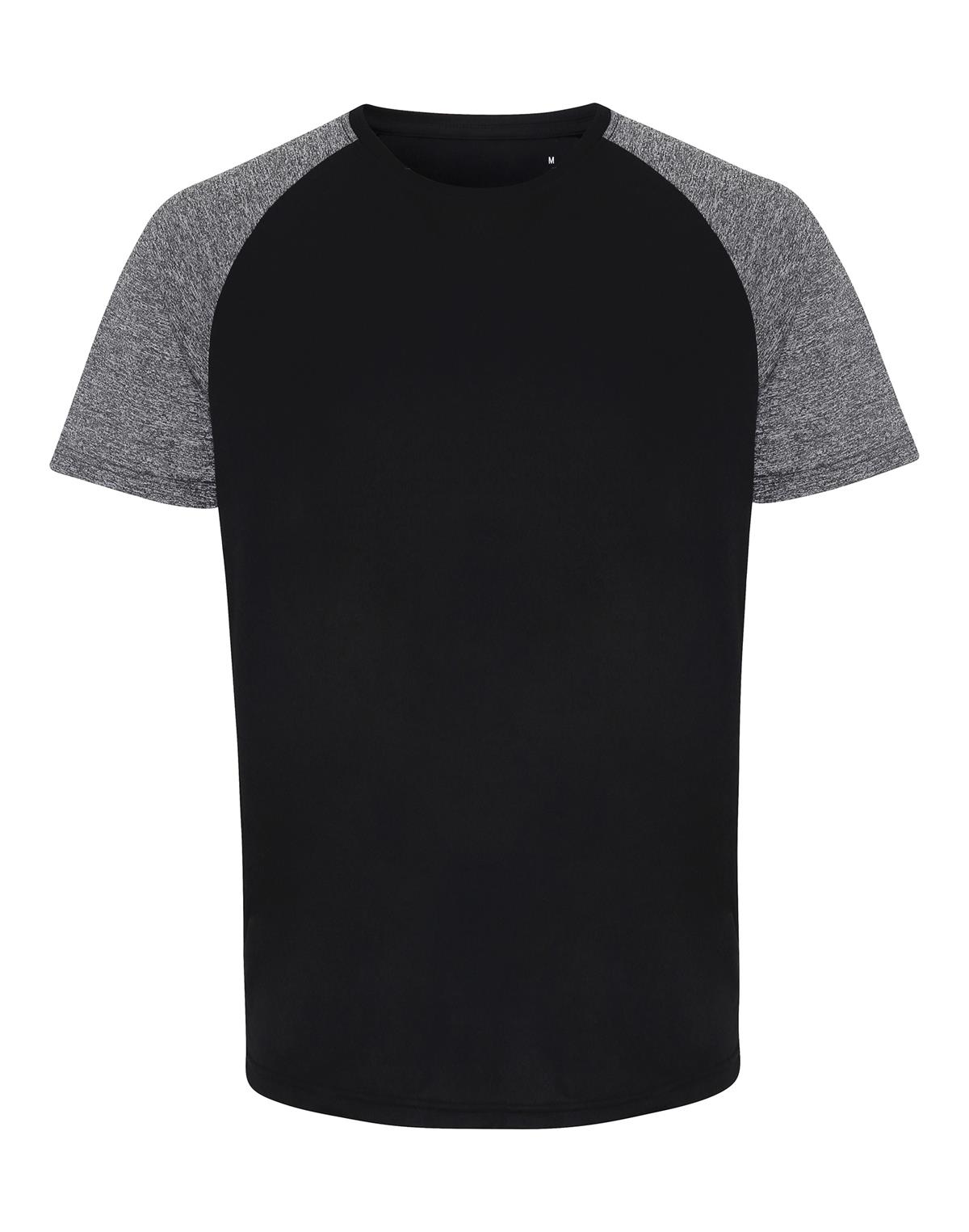 TR018-singleR TriDriĀ® contrast sleeve performance t-shirt, lightweight, sweat-wicking fabric - Image 4