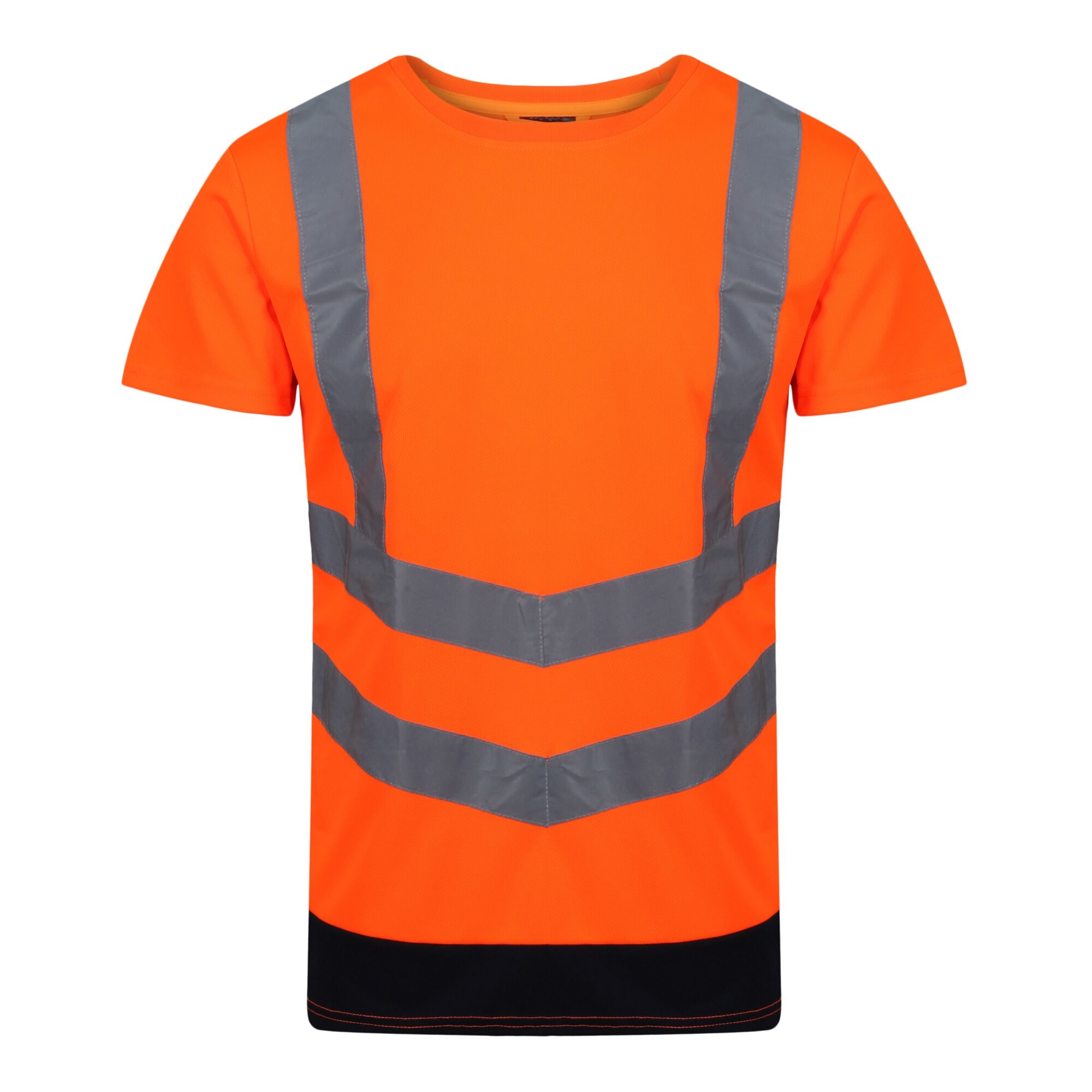 TRS194 - Regatta Pro Hi Vis Tee, offers great moisture-wicking performance to keep you fresh Orange - Image 6