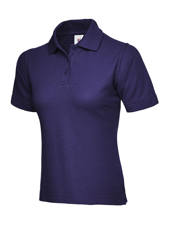 UC106 Ladies Classic Poloshirt 50% Polyester 50% Cotton, 220gsm - Image 6