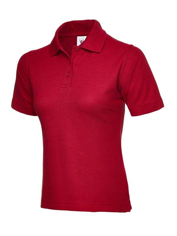 UC106 Ladies Classic Poloshirt 50% Polyester 50% Cotton, 220gsm - Image 5