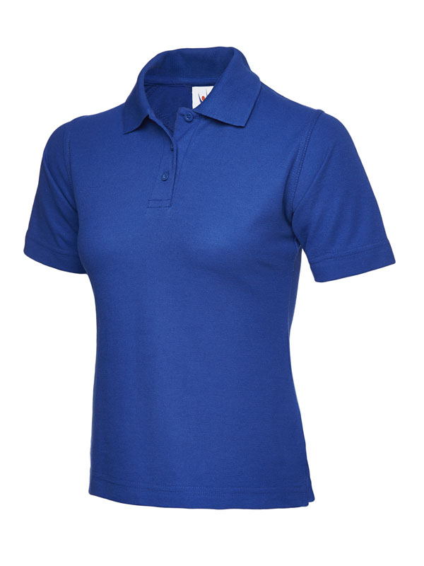 UC106 Ladies Classic Poloshirt 50% Polyester 50% Cotton, 220gsm - Image 4