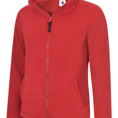 UC608 Ladies Classic Full Zip Fleece Jacket 300 GSM - Image 3