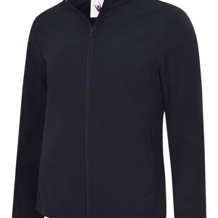 UC613 Ladies Classic Full Zip Soft Shell Jacket - Image 3