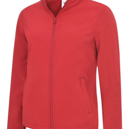 UC613 Ladies Classic Full Zip Soft Shell Jacket - Image 2