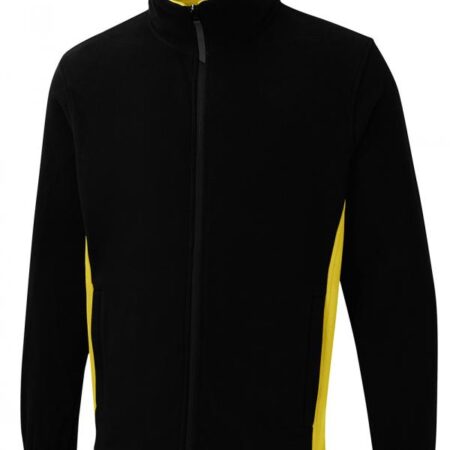 UC617 Unisex Two Tone Full Zip Fleece Jacket 280GSM - Image 4