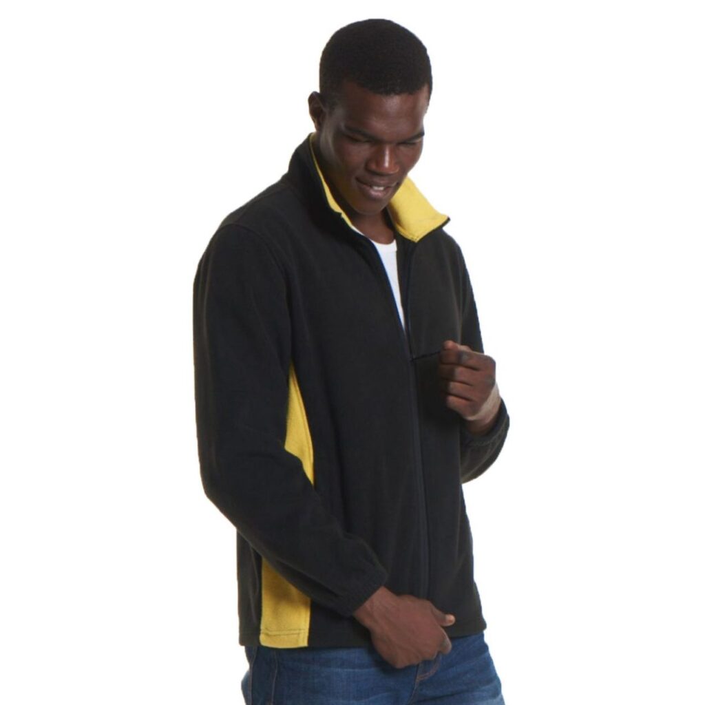 UC617 Unisex Two Tone Full Zip Fleece Jacket 280GSM