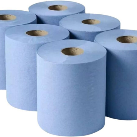 Blue Centrefeed W207 2ply Case of (6 Rolls x 150m) - Image 2
