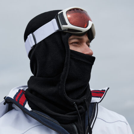 B282R Recycled fleece hood