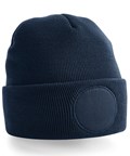 BC446 Circular patch beanie - Image 2
