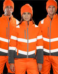 R325F Result  Women's soft padded safety jacket, Lightweight luxe: high visibility soft padded comfort.