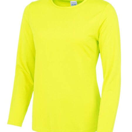 JC012 - JustCool AWDis Women's long sleeve cool T Shirt, Neoteric fabric for breathability - Image 4