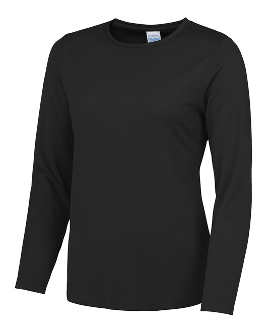 JC012 - JustCool AWDis Women's long sleeve cool T Shirt, Neoteric fabric for breathability