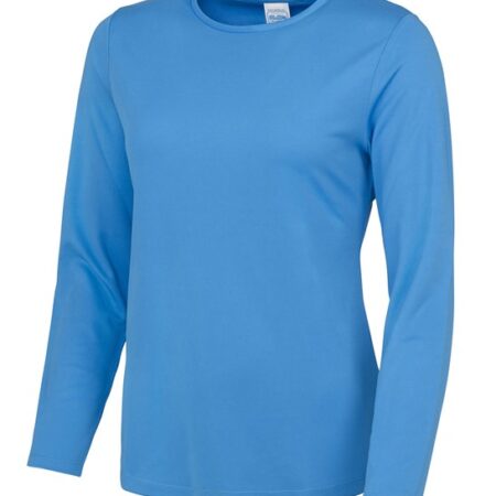 JC012 - JustCool AWDis Women's long sleeve cool T Shirt, Neoteric fabric for breathability - Image 3