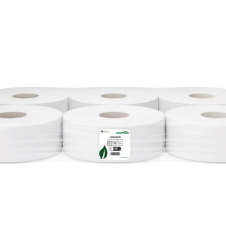 Jumbo Toilet Roll (76mm) 3" Core 390m - 6 Pack J173901