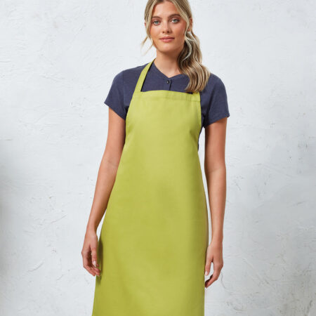 PR102 100% Organic Cotton Bib Kitchen & Front Of House Apron