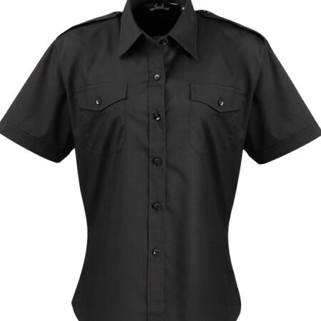 PR312 Women's short sleeve pilot blouse - Image 3