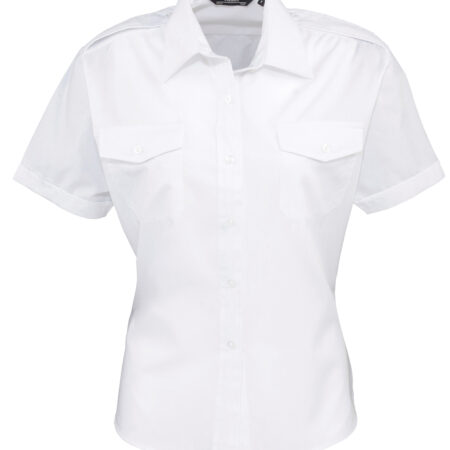 PR312 Women's short sleeve pilot blouse - Image 2