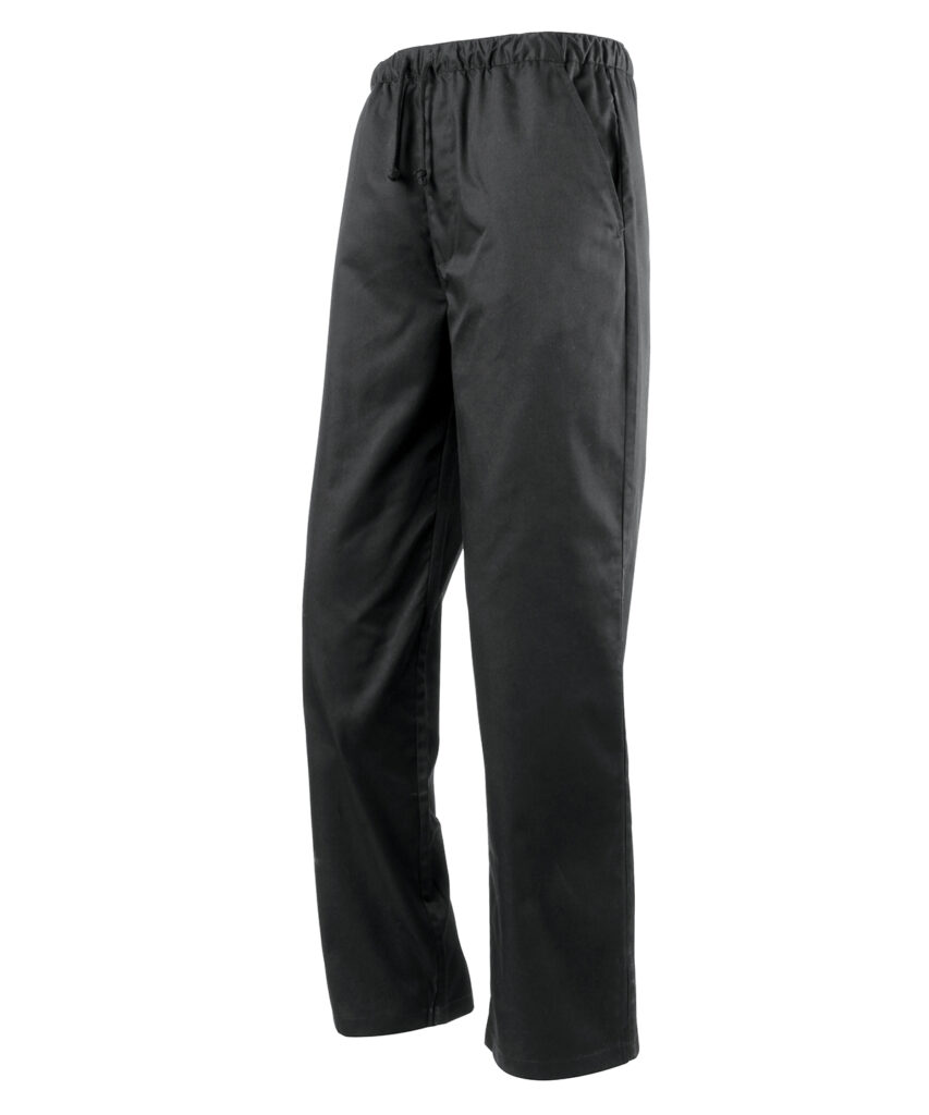 PR553 - Essential pull-on chef's trousers, elasticated waist