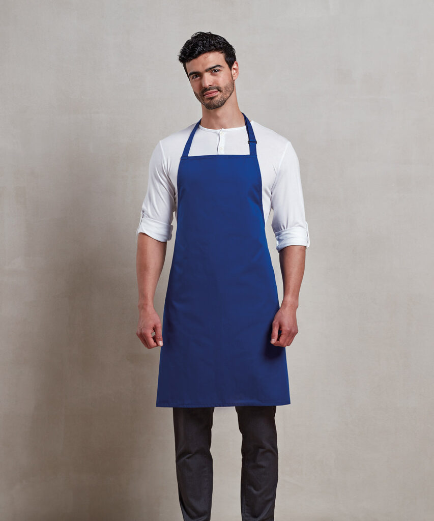 PR996 - Antimicrobial bib apron for those working in hygiene-sensitive environments