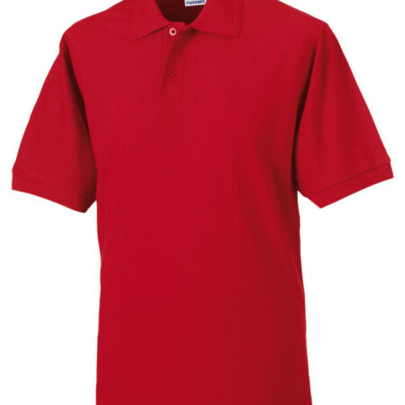599M - Russell Hardwearing Polycotton Polo - Image 12