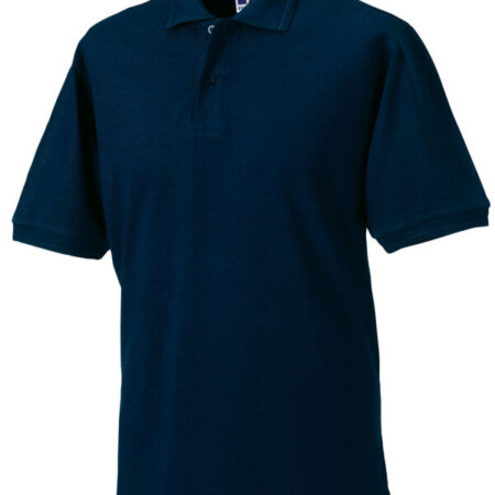 599M - Russell Hardwearing Polycotton Polo - Image 9