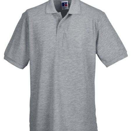 599M - Russell Hardwearing Polycotton Polo - Image 8