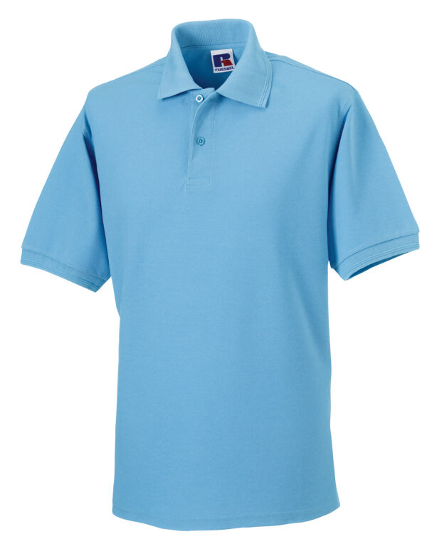599M - Russell Hardwearing Polycotton Polo