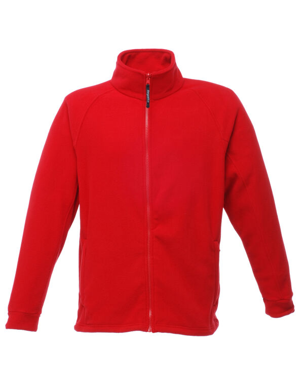 Regatta TRF532 Thor III Men's Interactive Fleece-280 series anti-pill symmetry fleece with fleece cuffs. 2 zipped lower pockets. Interactive. - Image 4