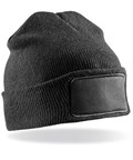 RC927 Recycled double knit printers beanie - Image 2