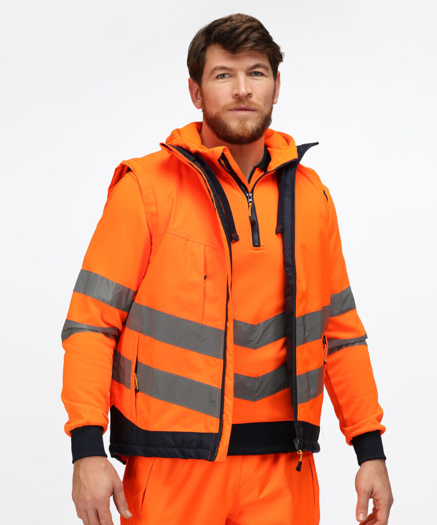 TRA840 Regatta High-vis pro breathable Isotex 10000 bodywarmer Orange