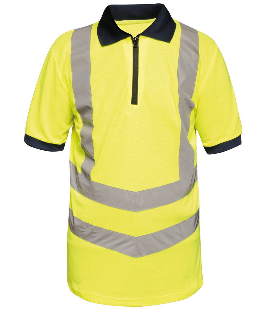 TRS189 Regatta Hi-vis pro polo 100% Polyester quick-dry fabric, enhanced visibility