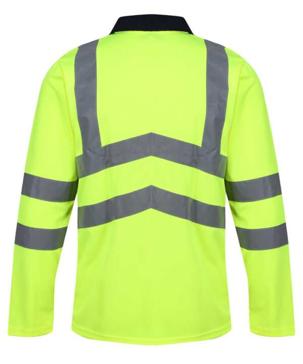 TRS192 Regatta  Pro hi-vis ls polo shirt quick-drying fabric, with great moisture-wicking performance