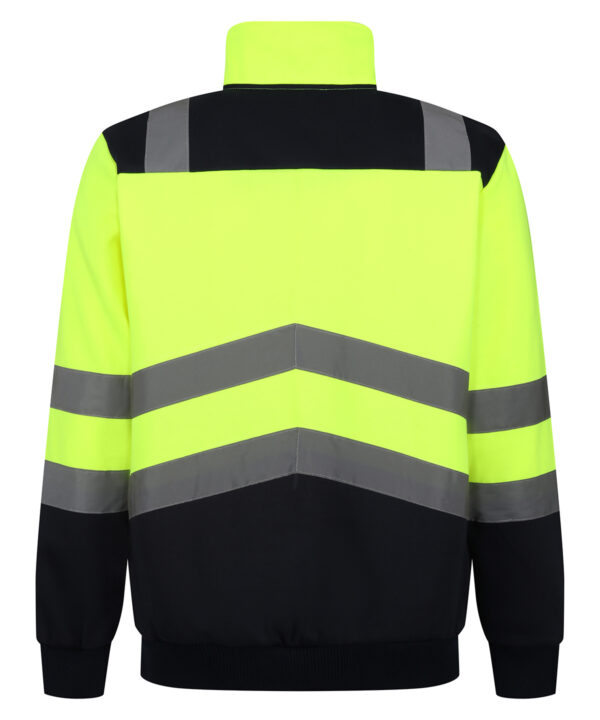 TRF670 Regatta Pro hi-vis ¼-zip sweatshirt Featuring polyester sweat fabric