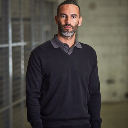 RX200 Pro  V-neck 100% Acrylic Sweater