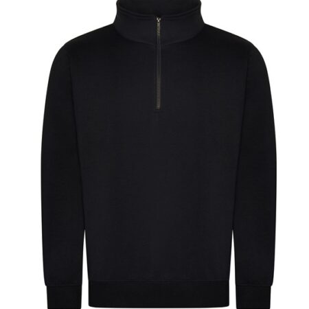 RX305 Pro ¼-neck zip sweatshirt twin-needle stitching, this sturdy garment will see you through any work environment. - Image 2