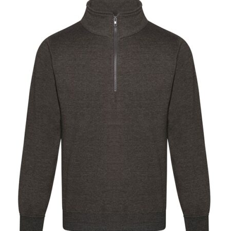 RX305 Pro ¼-neck zip sweatshirt twin-needle stitching, this sturdy garment will see you through any work environment. - Image 4