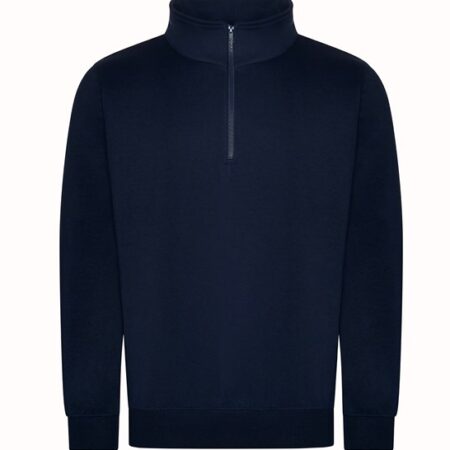 RX305 Pro ¼-neck zip sweatshirt twin-needle stitching, this sturdy garment will see you through any work environment. - Image 3