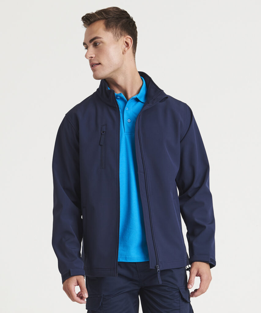 RX530 Pro three-layer softshell jacket Built to combat the elements, it will keep you warm